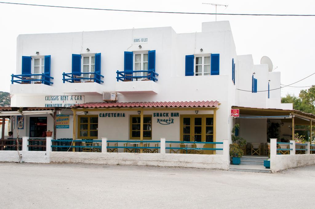 Manousos' Rooms Galissas Buitenkant foto